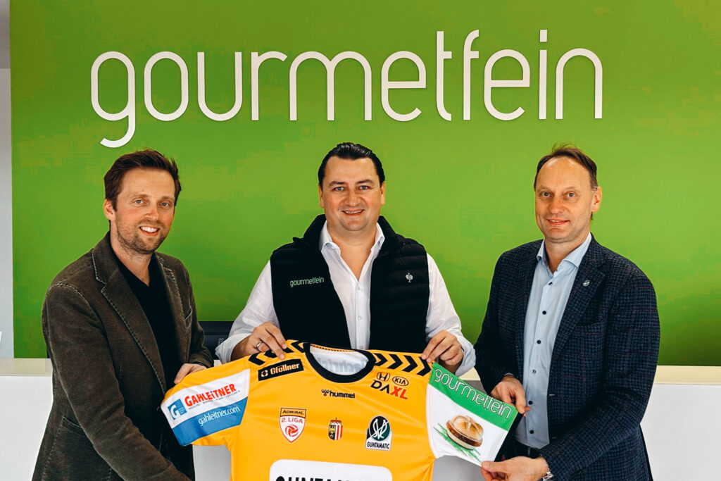 gourmetfein auch 2024/25 Premiumpartner & Trikotsponsor